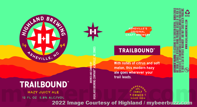 Highland Brewing Adding Hazy Heights, Lower Falls IPA, Trailbound & Peachful Highland Brewing Adding Hazy Heights, Lower Falls IPA, Trailbound & Peachful