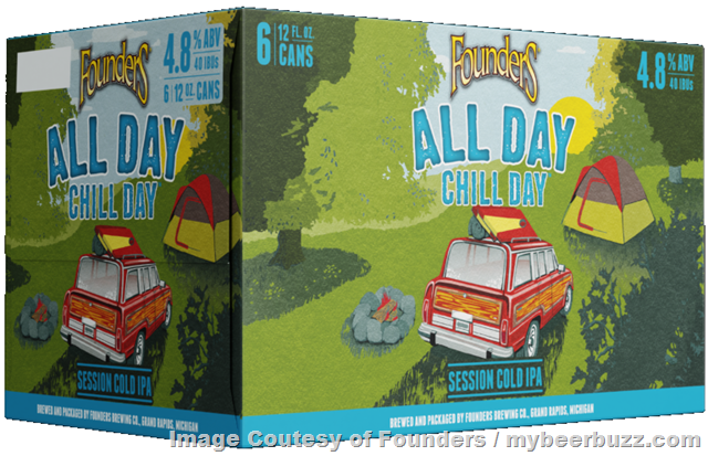 Founders All Day Chill Day Coming To 6-packs & 15-packs Founders All Day Chill Day Coming To 6-packs & 15-packs