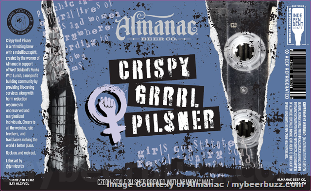 Almanac Adding Nature Gazer Hazy IPA & Crispy Grrrl Pilsner Cans Almanac Adding Nature Gazer Hazy IPA & Crispy Grrrl Pilsner Cans