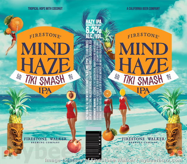 Firestone Walker Adding Mind Haze Citrus Cyclone, Hopical Crush & Tiki Smash IPAs Firestone Walker Adding Mind Haze Citrus Cyclone, Hopical Crush & Tiki Smash IPAs