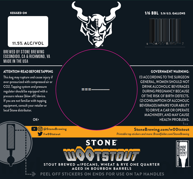 Stone Farking Wheaton w00tstout Returning For 2021 Stone Farking Wheaton w00tstout Returning For 2021
