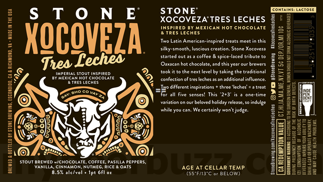 Stone Working On Xocoveza Tres Leches Stone Working On Xocoveza Tres Leches