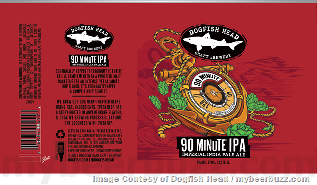 Dogfish Head Updating 60 Minute IPA, 90 Minute IPA & Slightly Mighty Dogfish Head Updating 60 Minute IPA, 90 Minute IPA & Slightly Mighty