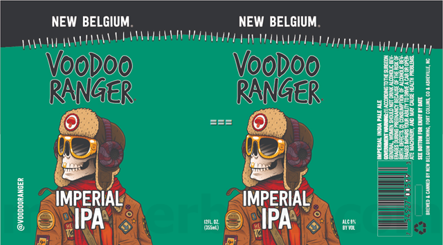 New Belgium Voodoo Ranger Imperial IPA New Belgium Voodoo Ranger Imperial IPA