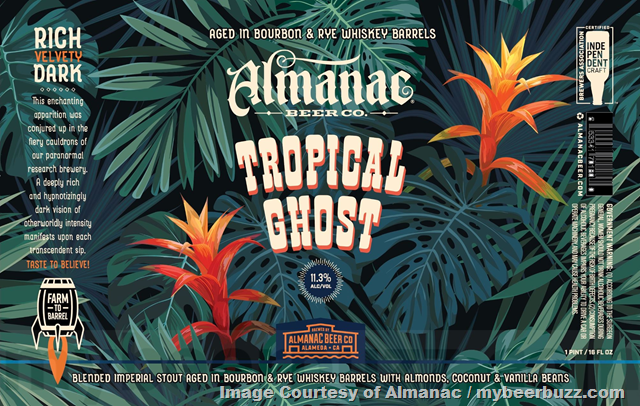 Almanac, Mast Landing & Yakima Chief Collaborate On Out With The New / Tropical Ghost Almanac, Mast Landing & Yakima Chief Collaborate On Out With The New / Tropical Ghost