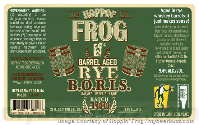 Hoppin’ Frog Adding Rye B.O.R.I.S. Batch 400,, Barrel Aged Rye B.O.R.I.S. Batch 400, Extended Barrel-Aged D.O.R.I.S. The Destroyer & Bourbon Peanut Butter Hazelnut Caramel Chocolate Cake Stout Hoppin’ Frog Adding Rye B.O.R.I.S. Batch 400,, Barrel Aged Rye B.O.R.I.S. Batch 400, Extended Barrel-Aged D.O.R.I.S. The Destroyer & Bourbon Peanut Butter Hazelnut Caramel Chocolate Cake Stout