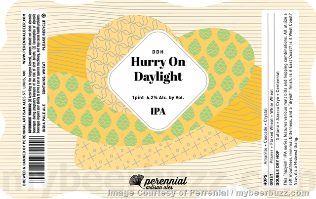 Perennial Artisan Ales Adding Shake The Frost, DDH Hurry On Daylight & Dreamsicle Hurry On Daylight Cans Perennial Artisan Ales Adding Shake The Frost, DDH Hurry On Daylight & Dreamsicle Hurry On Daylight Cans