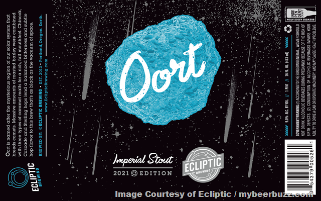 Ecliptic Brewing to Release Three Oort Imperial Stout Variants in January 2021 Ecliptic Brewing to Release Three Oort Imperial Stout Variants in January 2021