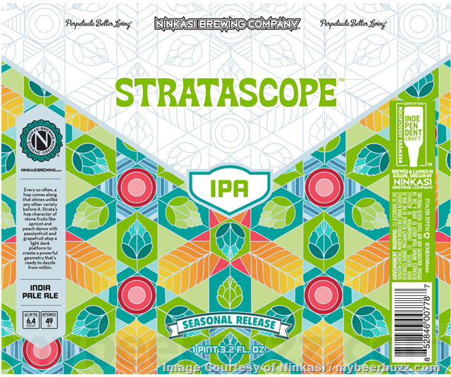Ninkasi Adding Strataburst IPA / Stratascope In Seasonal 19.2oz Cans Ninkasi Adding Strataburst IPA / Stratascope In Seasonal 19.2oz Cans