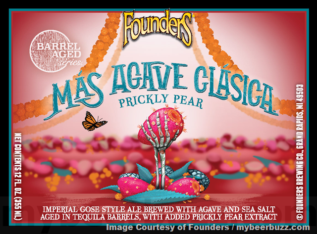 Founders Más Agave Clásica Prickly Pear Coming May 2021 To Barrel Aged Series Founders Más Agave Clásica Prickly Pear Coming May 2021 To Barrel Aged Series