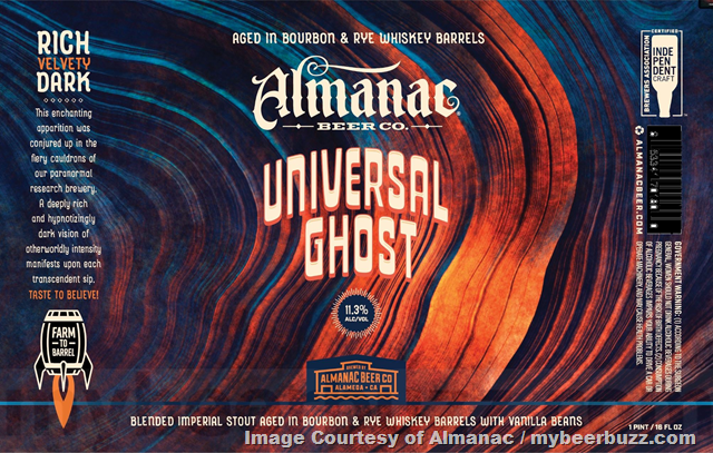 Almanac Beer Adding Bourbon Barrel Pêche & Universal Ghost Cans Almanac Beer Adding Bourbon Barrel Pêche & Universal Ghost Cans