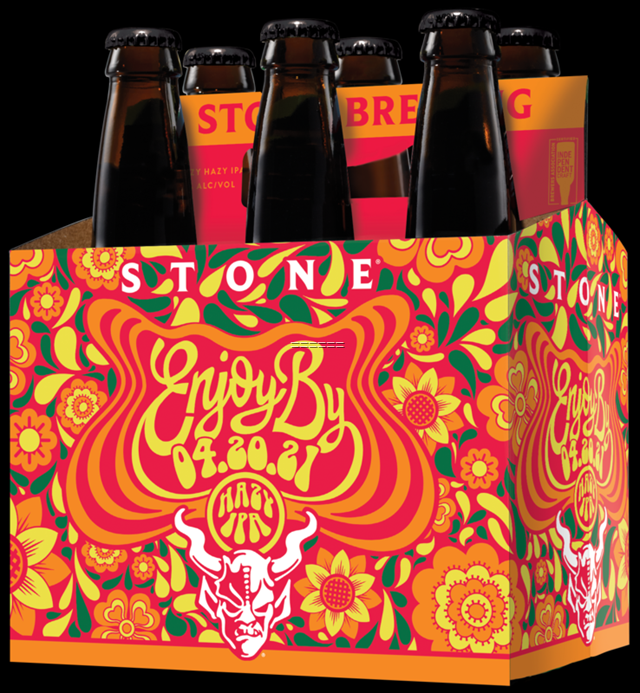 Stone Working On Enjoy By 04.20.21 Blazy Hazy IPA Stone Working On Enjoy By 04.20.21 Blazy Hazy IPA
