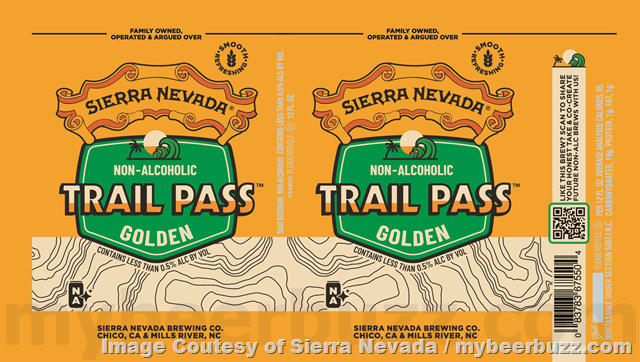 Sierra Nevada Adding Trail Pass Non-Alcoholic IPA & Non-Alcoholic Golden Sierra Nevada Adding Trail Pass Non-Alcoholic IPA & Non-Alcoholic Golden