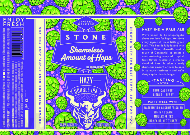 Stone Working On Gargoyle’s Slumber & Shameless Amount Of Hops Stone Working On Gargoyle’s Slumber & Shameless Amount Of Hops