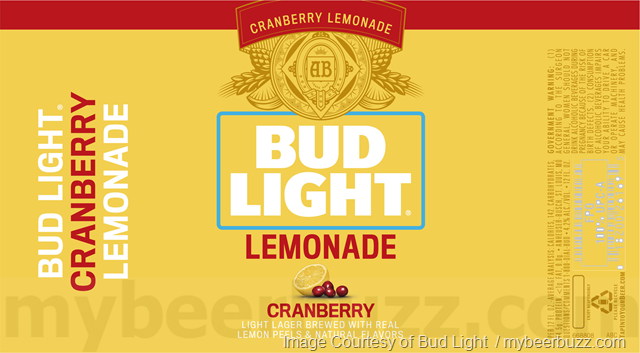 Bud Light Adding Classic Lemonade, Lemonade Cranberry, Lemonade Strawberry & Grapefruit Bud Light Adding Classic Lemonade, Lemonade Cranberry, Lemonade Strawberry & Grapefruit