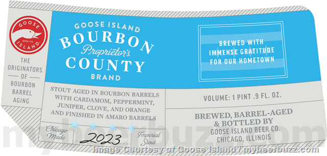 Goose Island Reveals 2023 Bourbon County Brand Stout Variants: Two Year Reserve, Gingerbread Stout, Backyard Stout, Tea Time Stout, Two Year Cask Finish & Proprietor’s Stout Goose Island Reveals 2023 Bourbon County Brand Stout Variants: Two Year Reserve, Gingerbread Stout, Backyard Stout, Tea Time Stout, Two Year Cask Finish & Proprietor’s Stout