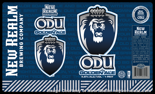 New Realm & Old Dominion University Team Up For ODU Golden Ale New Realm & Old Dominion University Team Up For ODU Golden Ale