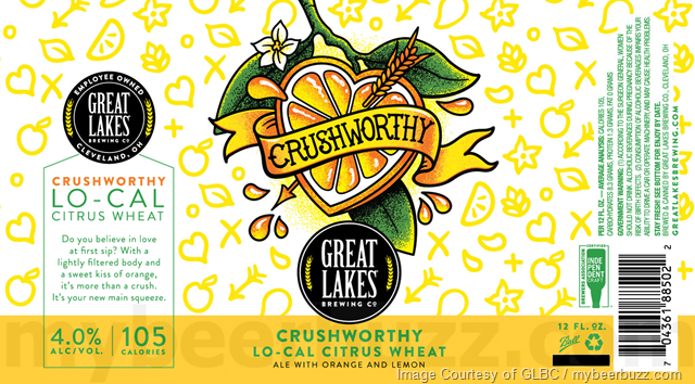 Great Lakes Adding Crushworthy Lo-Cal Citrus Wheat Great Lakes Adding Crushworthy Lo-Cal Citrus Wheat