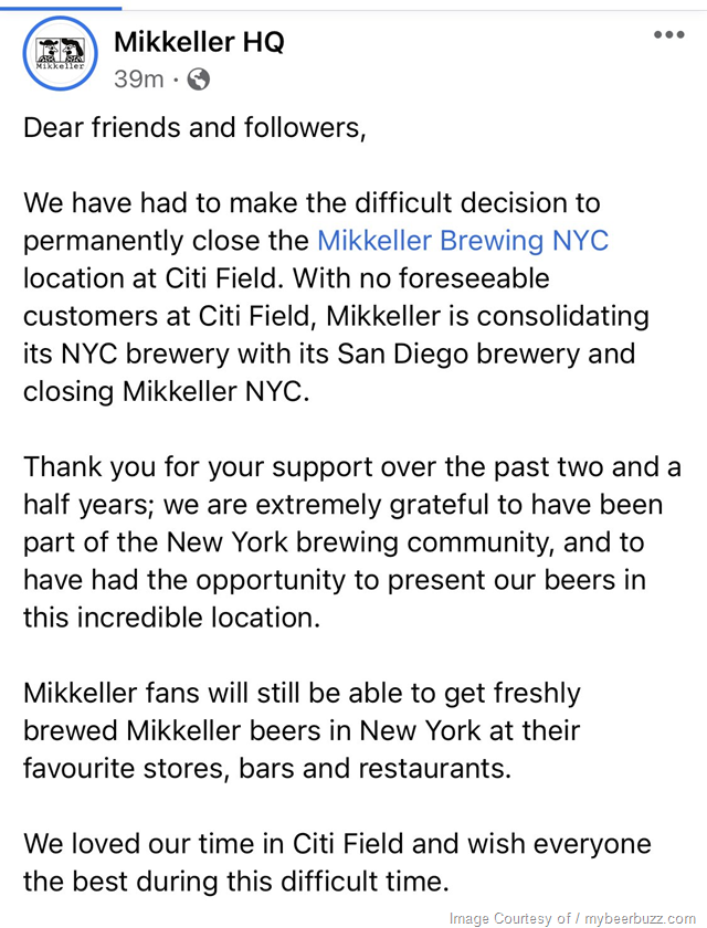 Mikkeller NYC Closing Permanently Mikkeller NYC Closing Permanently