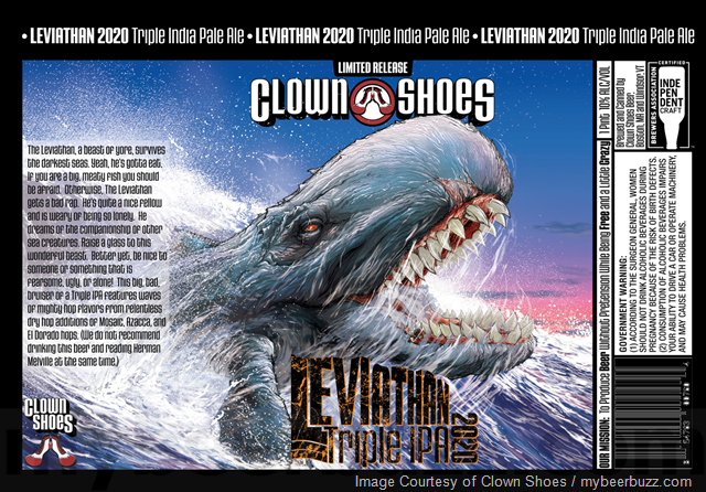 Clown Shoes Releasing Leviathan Triple IPA Clown Shoes Releasing Leviathan Triple IPA