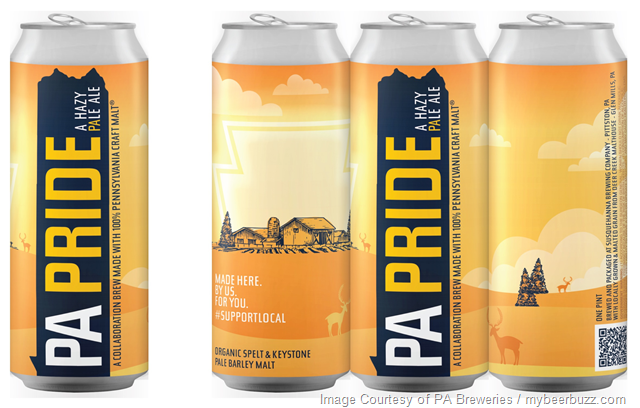 Pennsylvania Brewers Team Together for Release Of “PA Pride” Pale Ale Pennsylvania Brewers Team Together for Release Of “PA Pride” Pale Ale