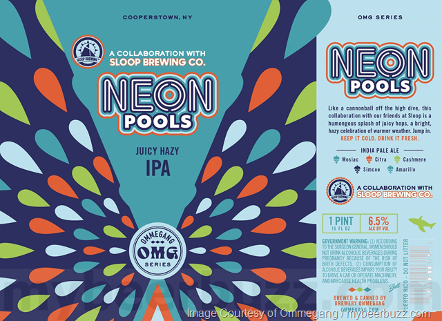 Ommegang Moving Neon Rainbows, Neon Pools & Neon Lights To OMG Series Ommegang Moving Neon Rainbows, Neon Pools & Neon Lights To OMG Series