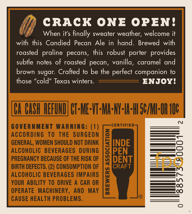 Shiner Adding Candied Pecan Seasonal Shiner Adding Candied Pecan Seasonal