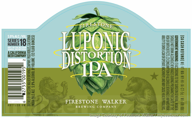 Firestone Walker Adding Luponic Distortion IPA Series Number 18 Firestone Walker Adding Luponic Distortion IPA Series Number 18