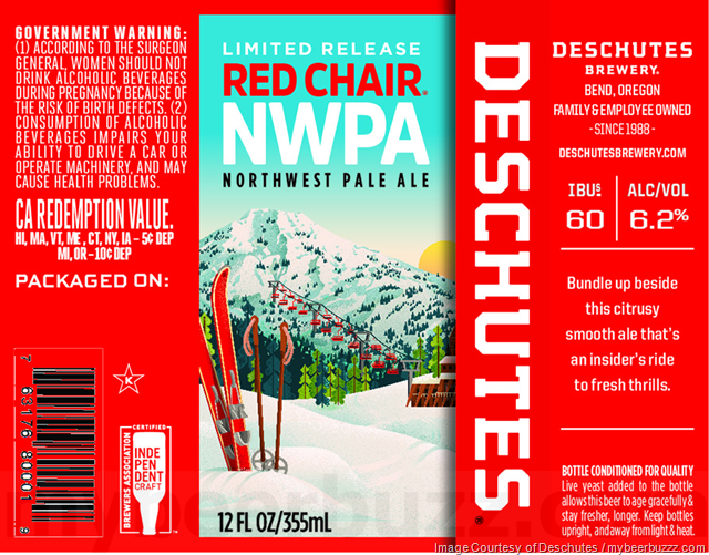 Deschutes Adding Mirror Pond Retro Packaging / Neon Daydream / Red Chair Deschutes Adding Mirror Pond Retro Packaging / Neon Daydream / Red Chair