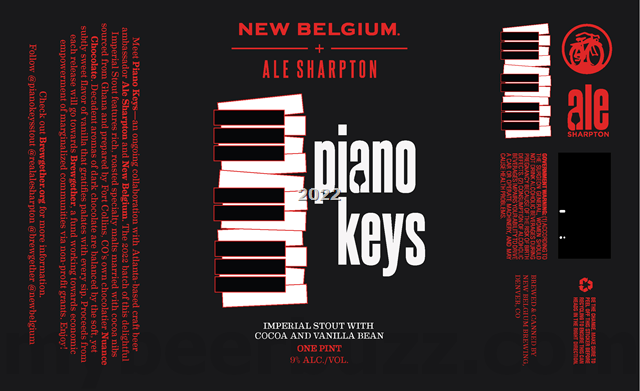 New Belgium Adding Piano Keys Collaboration Cans New Belgium Adding Piano Keys Collaboration Cans