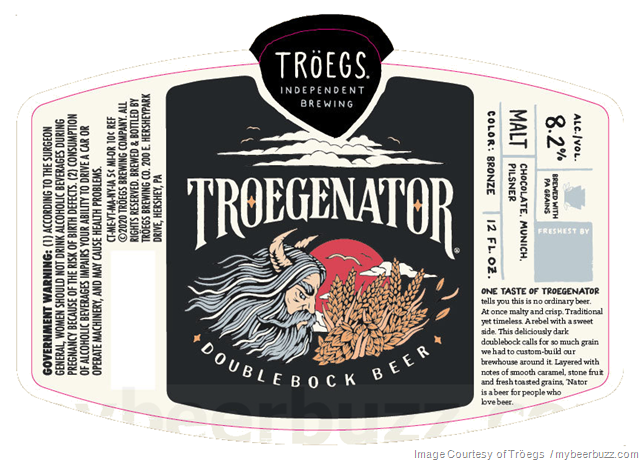Tröegs Updating Trogenator 12oz Cans & Bottles Tröegs Updating Trogenator 12oz Cans & Bottles