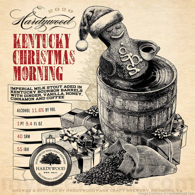 Hardywood Adding Frosty GBS & Kentucky Christmas Morning Hardywood Adding Frosty GBS & Kentucky Christmas Morning