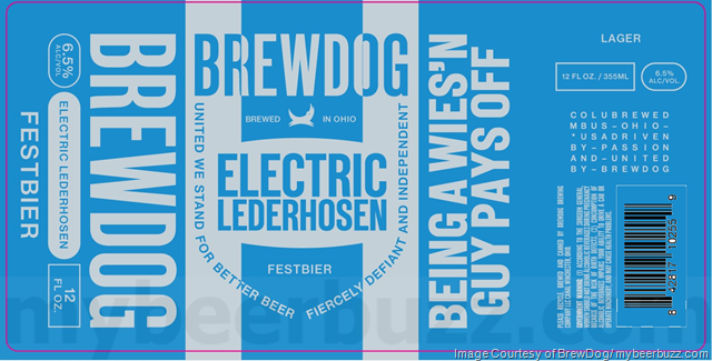 BrewDog Columbus OH Adding Triple Hazy & Electric Lederhosen BrewDog Columbus OH Adding Triple Hazy & Electric Lederhosen