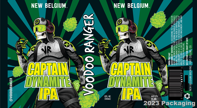 New Belgium Updating Voodoo Ranger Captain Dynamite IPA / IPA New Belgium Updating Voodoo Ranger Captain Dynamite IPA / IPA