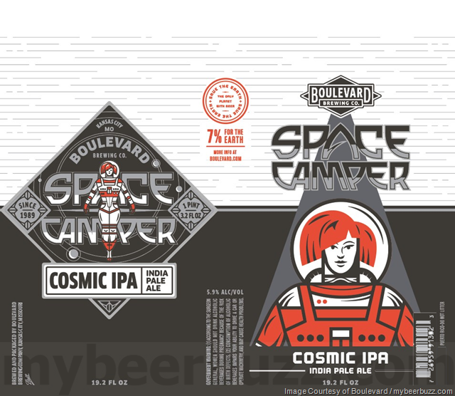 Boulevard Working On Space Camper Gigahop & Cosmic IPA Boulevard Working On Space Camper Gigahop & Cosmic IPA
