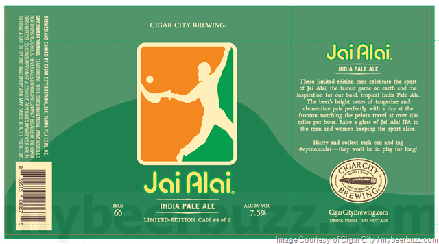Cigar City Adding Jai Alai Limited Edition Cans Cigar City Adding Jai Alai Limited Edition Cans
