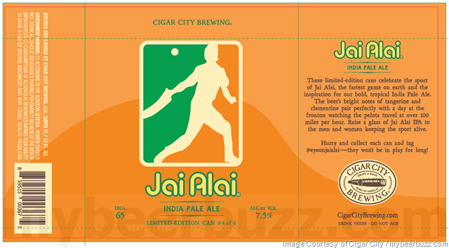 Cigar City Adding Jai Alai Limited Edition Cans Cigar City Adding Jai Alai Limited Edition Cans