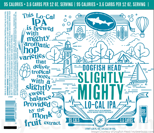 Dogfish Head Adding NEW 90 Minute Imperial IPA Packaging & Slightly Mighty 19.25oz Cans Dogfish Head Adding NEW 90 Minute Imperial IPA Packaging & Slightly Mighty 19.25oz Cans