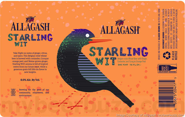 Allagash Adding Kurkuma Ale With Turmeric & Starling Wit Cans Allagash Adding Kurkuma Ale With Turmeric & Starling Wit Cans