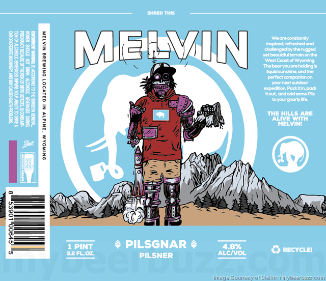 Melvin Brewing Adding Heyzeus & Pilsgnar 19.2oz Cans Melvin Brewing Adding Heyzeus & Pilsgnar 19.2oz Cans