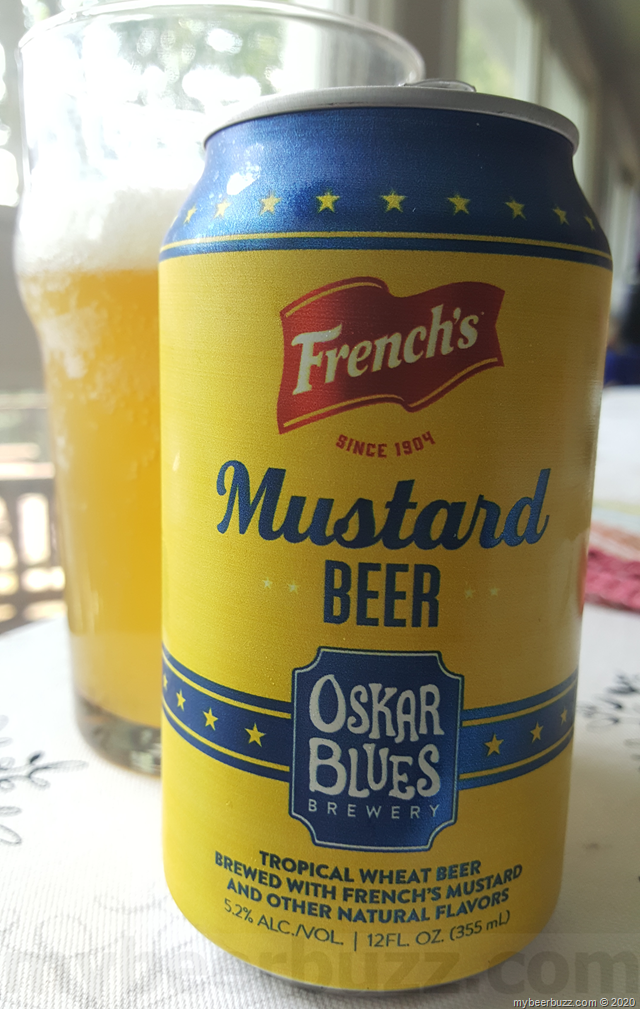 Mybeerbuzz .com Highlights Oskar Blues French’s Mustard Beer (Review) Mybeerbuzz .com Highlights Oskar Blues French’s Mustard Beer (Review)
