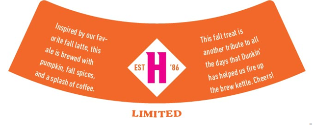 Harpoon Adding NEW Dunkin’ Pumpkin Cans & Bottles Harpoon Adding NEW Dunkin’ Pumpkin Cans & Bottles