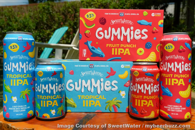SweetWater Launching Gummies Hazy DIPAs SweetWater Launching Gummies Hazy DIPAs