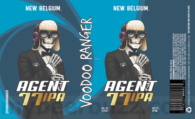 imageNew Belgium Adding Voodoo Ranger Captain Dynamite IPA & Agent 77 IPA New Belgium Adding Voodoo Ranger Captain Dynamite IPA & Agent 77 IPA