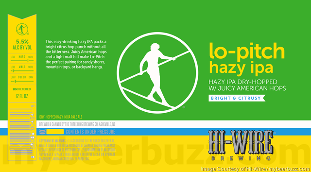 Hi-Wire Adding Easy Pitch 86 Calorie IPA Cans / Lo-Pitch Hi-Wire Adding Easy Pitch 86 Calorie IPA Cans / Lo-Pitch