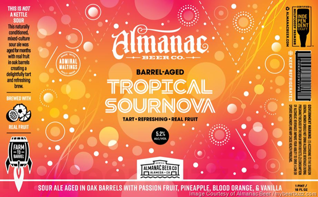 Almanac Beer Adding Virtual Embrace, Full Tilt Boogie & Tropical Sournova Cans Almanac Beer Adding Virtual Embrace, Full Tilt Boogie & Tropical Sournova Cans