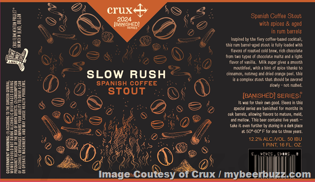 Crux Fermentation Adding Grade A IPA & Slow Rush Crux Fermentation Adding Grade A IPA & Slow Rush