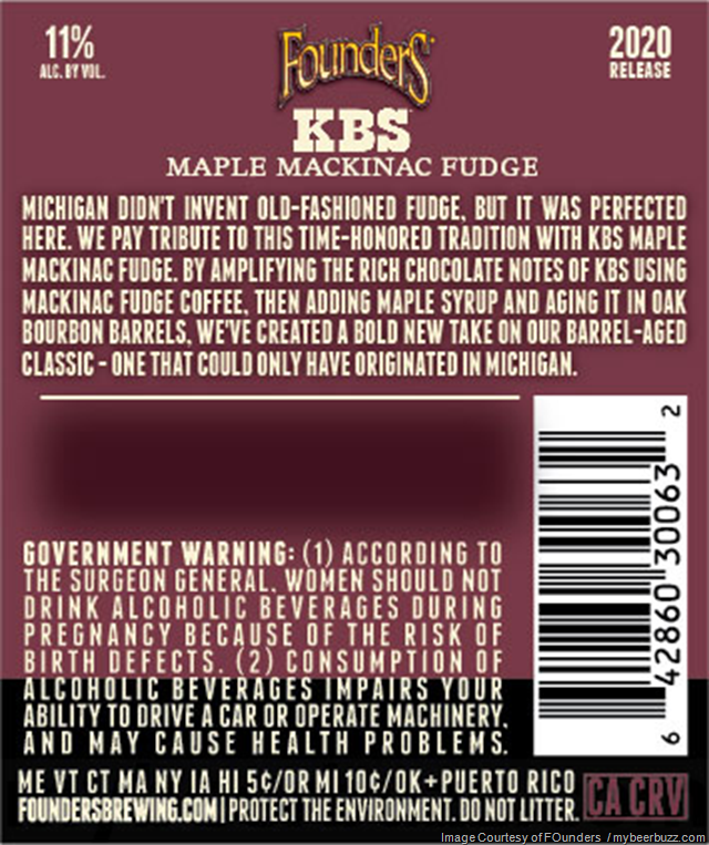 Founders Announces New KBS Variant: Maple Mackinac Fudge Founders Announces New KBS Variant: Maple Mackinac Fudge
