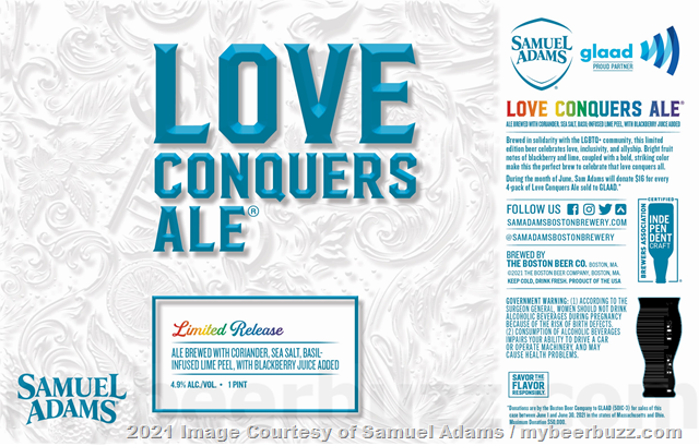 Samuel Adams And GLAAD Share Unifying Message That Love Conquers Ale Samuel Adams And GLAAD Share Unifying Message That Love Conquers Ale