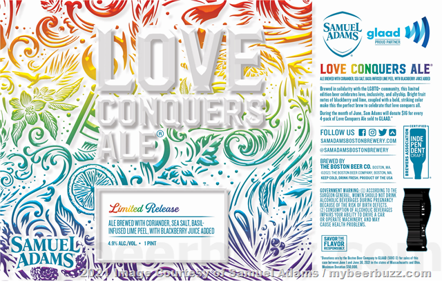 Samuel Adams And GLAAD Share Unifying Message That Love Conquers Ale Samuel Adams And GLAAD Share Unifying Message That Love Conquers Ale